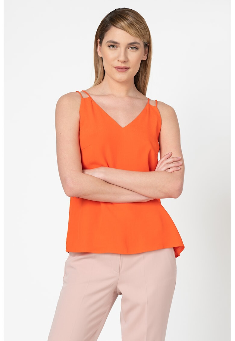 Esprit Bluza fara maneci cu decolteu in V - Pled.ro