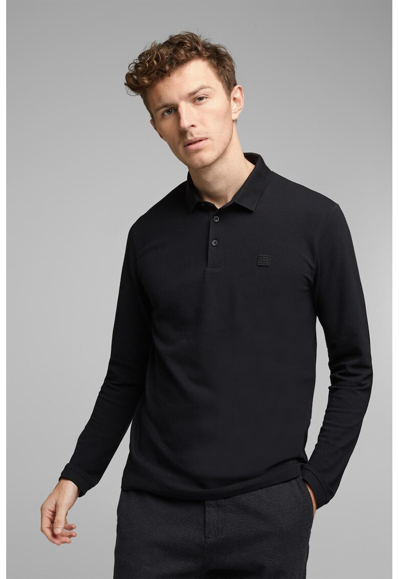 Esprit Bluza polo slim fit din bumbac organic - Pled.ro