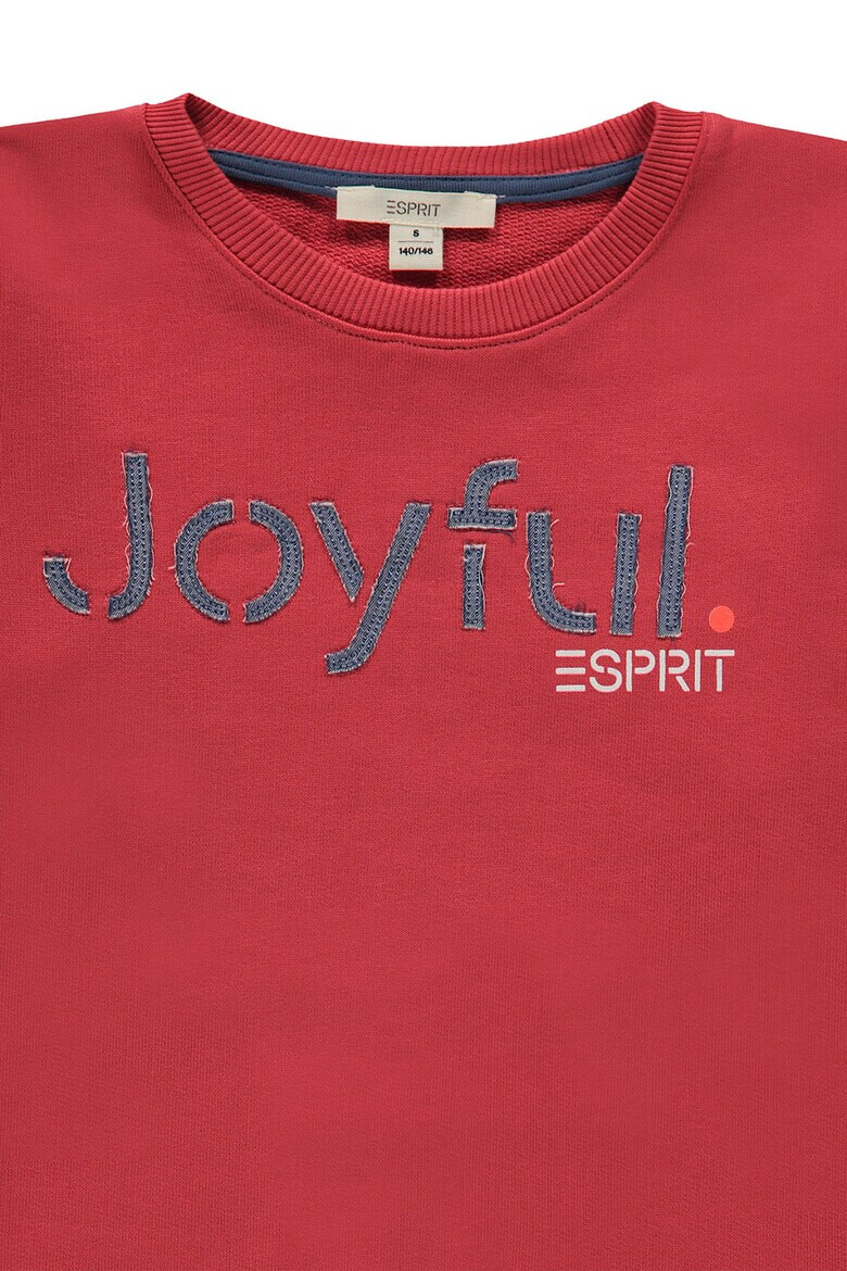 Esprit Bluza sport cu imprimeu text - Pled.ro