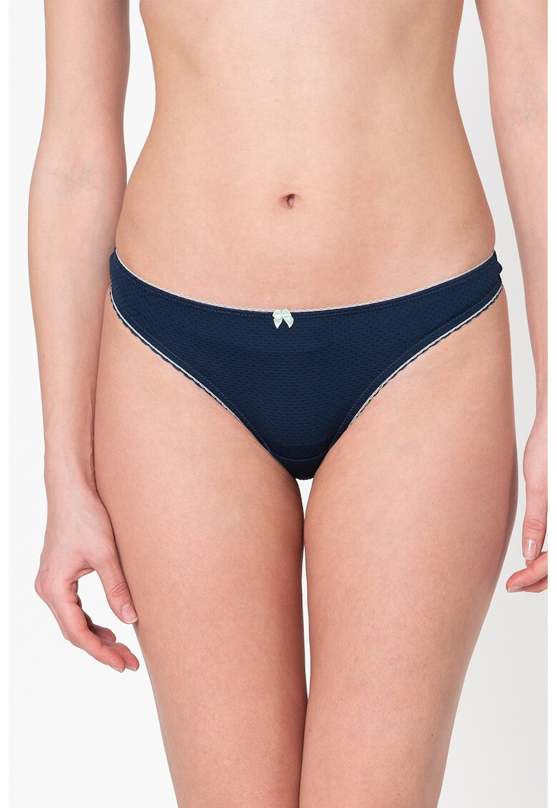 ESPRIT Bodywear Chiloti tanga cu detaliu funda Clemy - Pled.ro