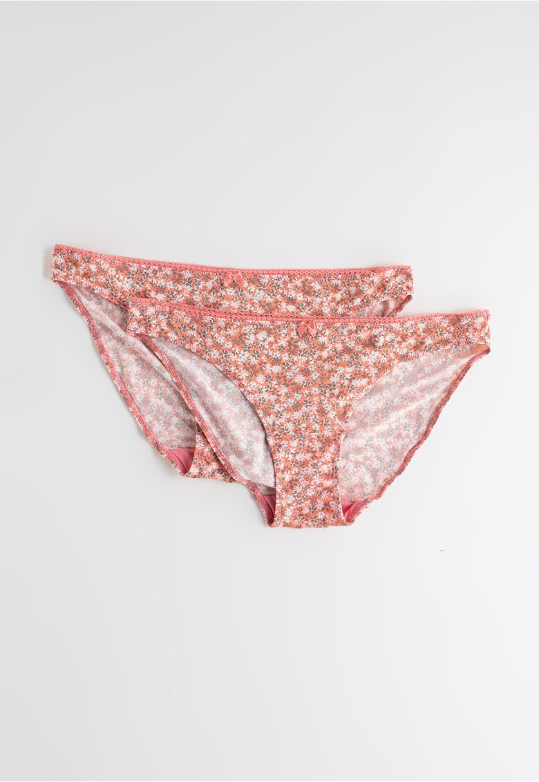 ESPRIT Bodywear Set de chiloti hipster cu imprimeu floral Dackota - 2 perechi - Pled.ro