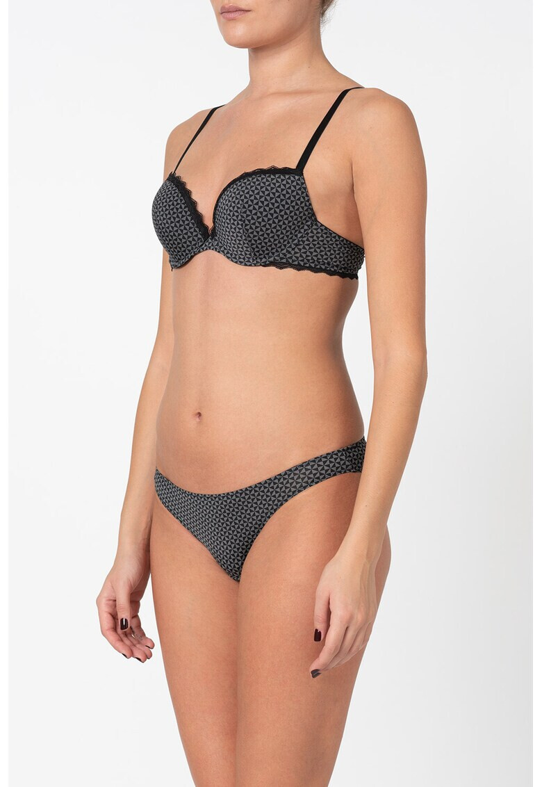 ESPRIT Bodywear Sutien push-up cu insertii din dantela Inaa - Pled.ro