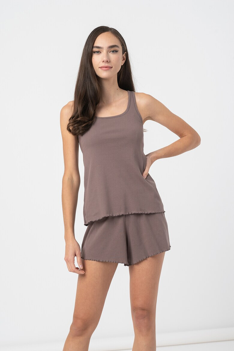 ESPRIT Bodywear Top de casa din jerseu cu aspect striat - Pled.ro