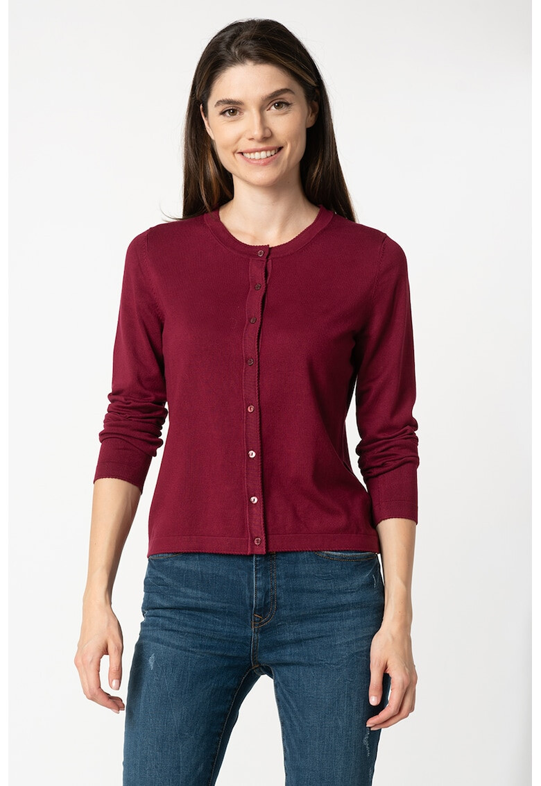 Esprit Cardigan cu decolteu la baza gatului - Pled.ro