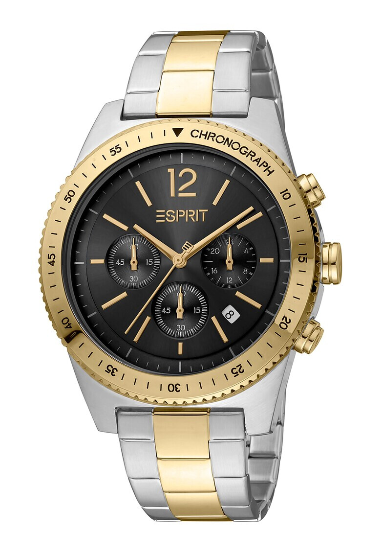 Esprit Ceas cronograf cu model in doua tonuri - Pled.ro