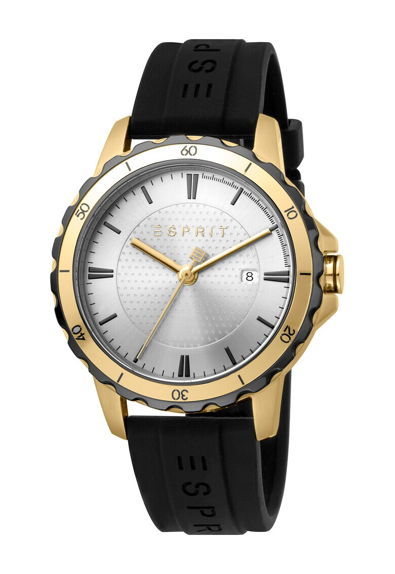 Esprit Ceas quartz cu o curea de silicon - Pled.ro