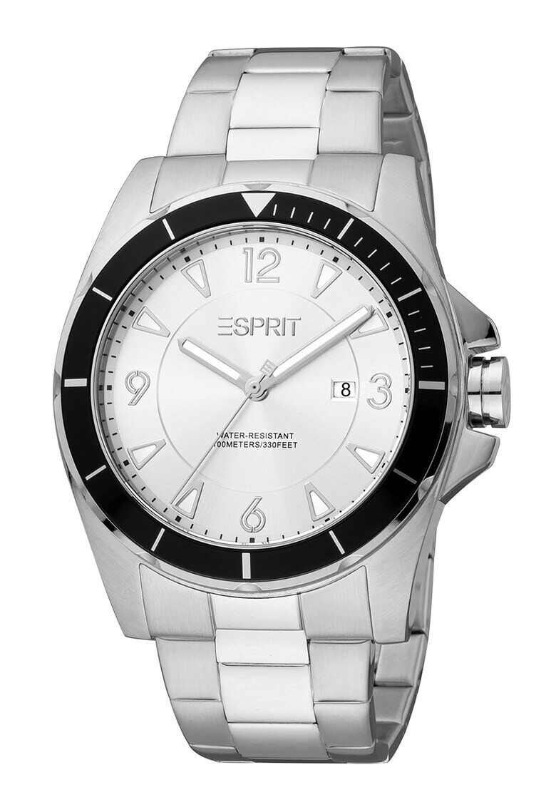 Esprit Ceas rotund cu model in doua tonuri - Pled.ro