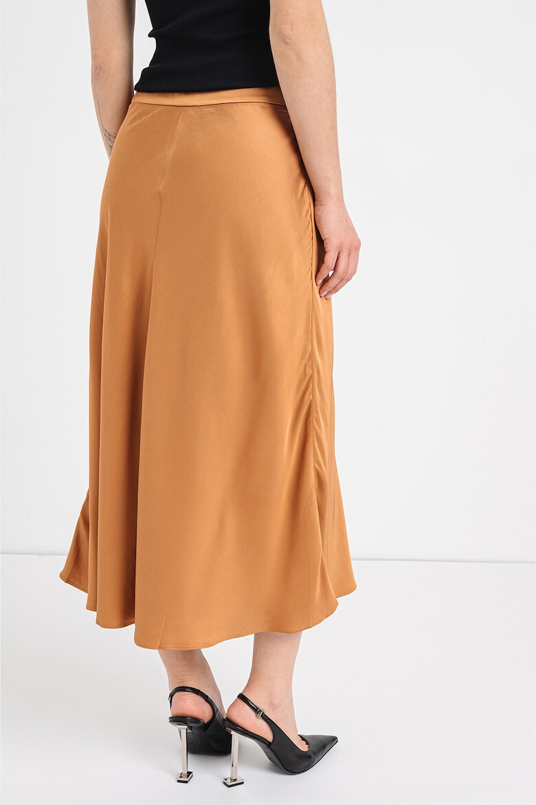 Esprit Fusta midi de satin - Pled.ro