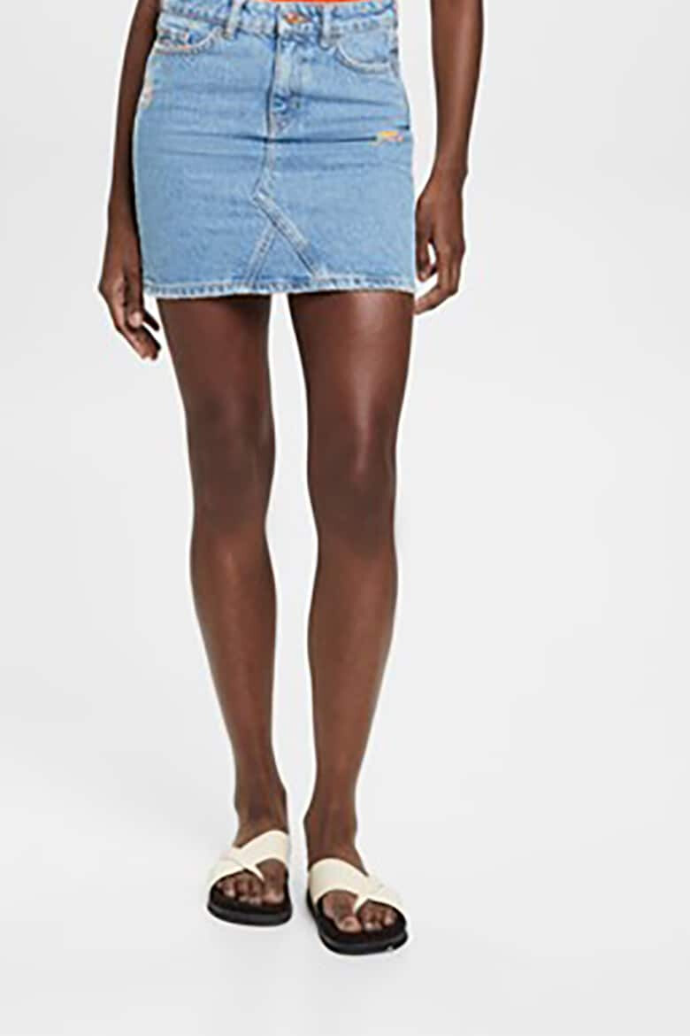 Esprit Fusta mini de denim - Pled.ro