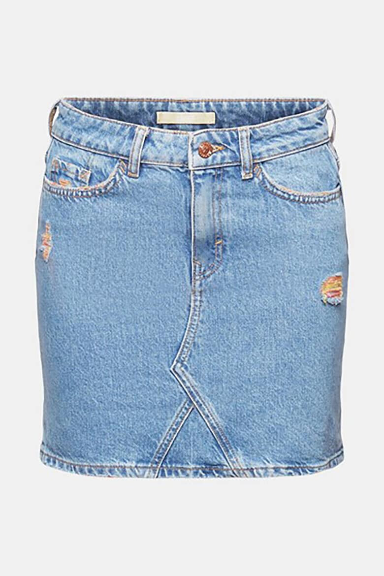 Esprit Fusta mini de denim - Pled.ro