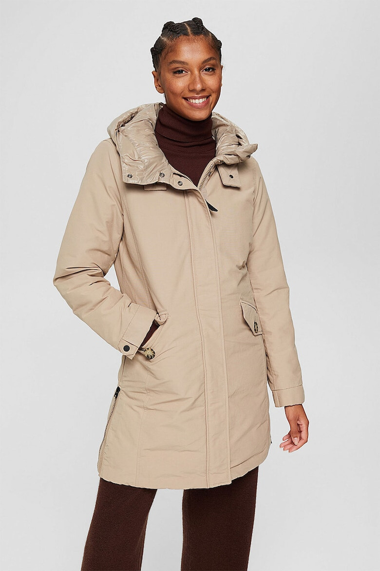 Esprit Geaca parka din amestec de bumbac organic - Pled.ro