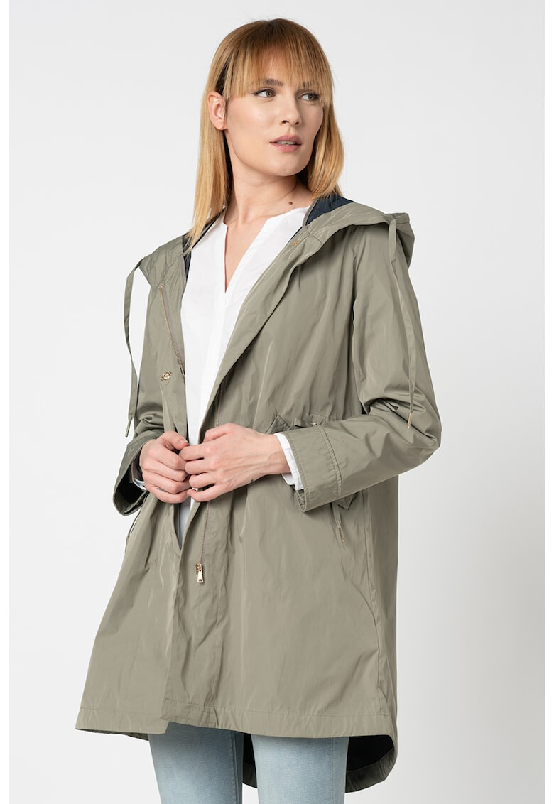 Esprit Jacheta parka din material usor cu gluga - Pled.ro