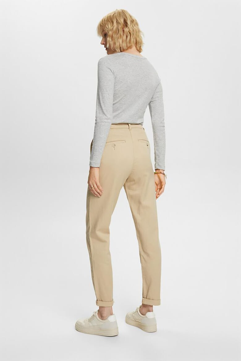 Esprit Pantaloni chino conici din amestec de lyocell - Pled.ro