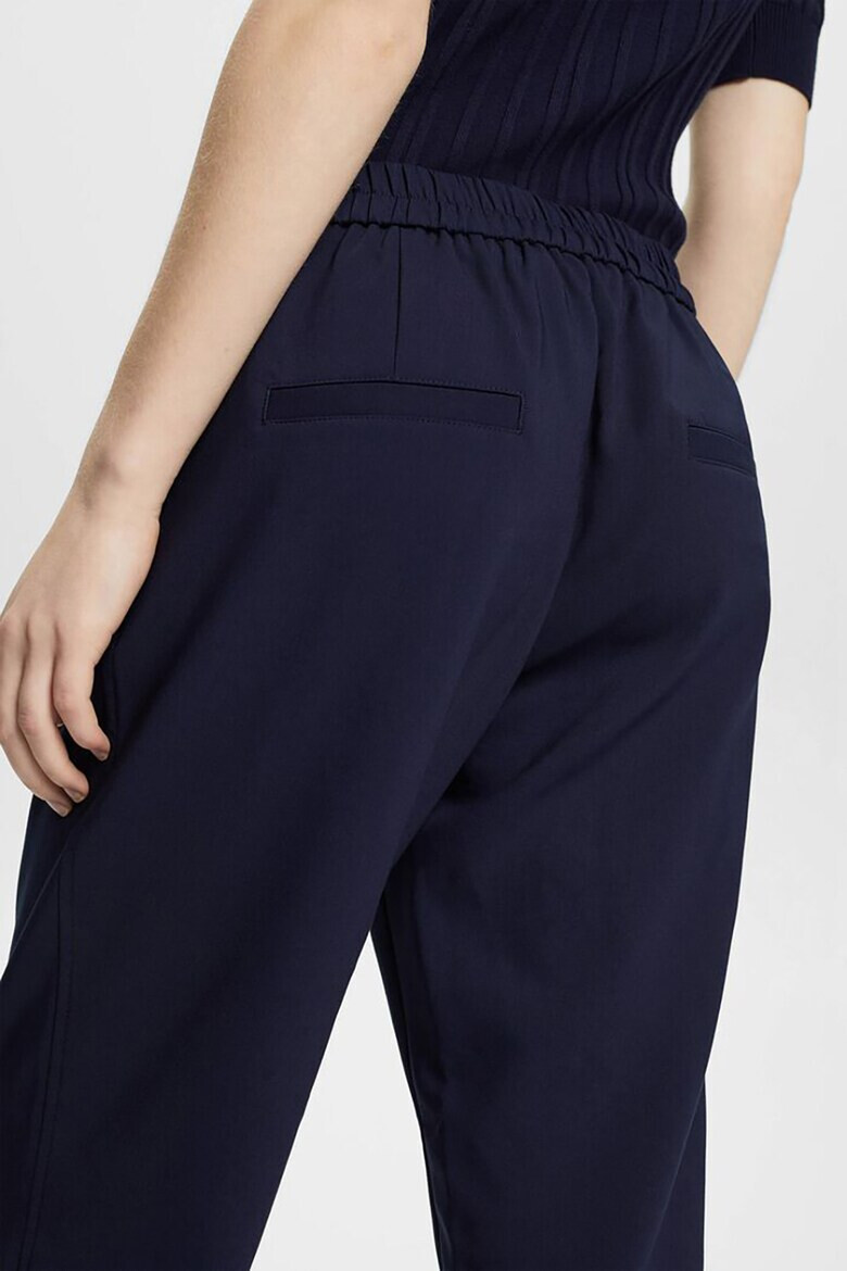 Esprit Pantaloni crop cu snur in talie - Pled.ro