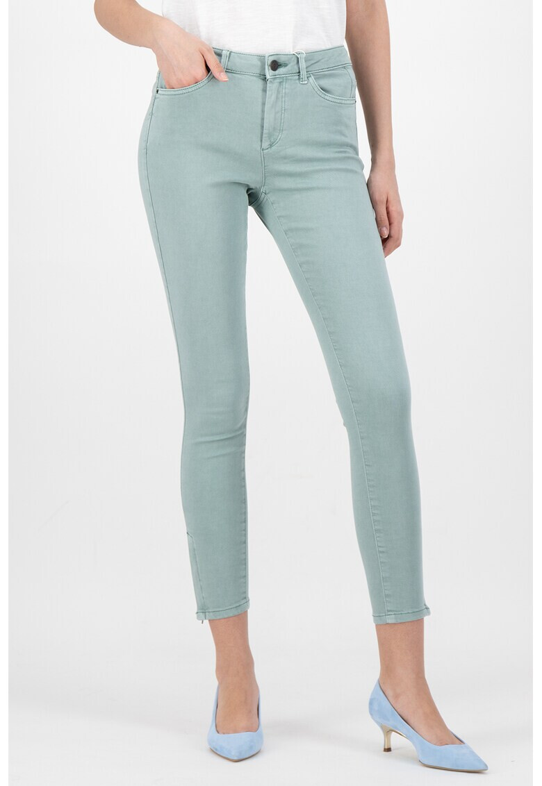 Esprit Pantaloni crop skinny cu talie medie - Pled.ro