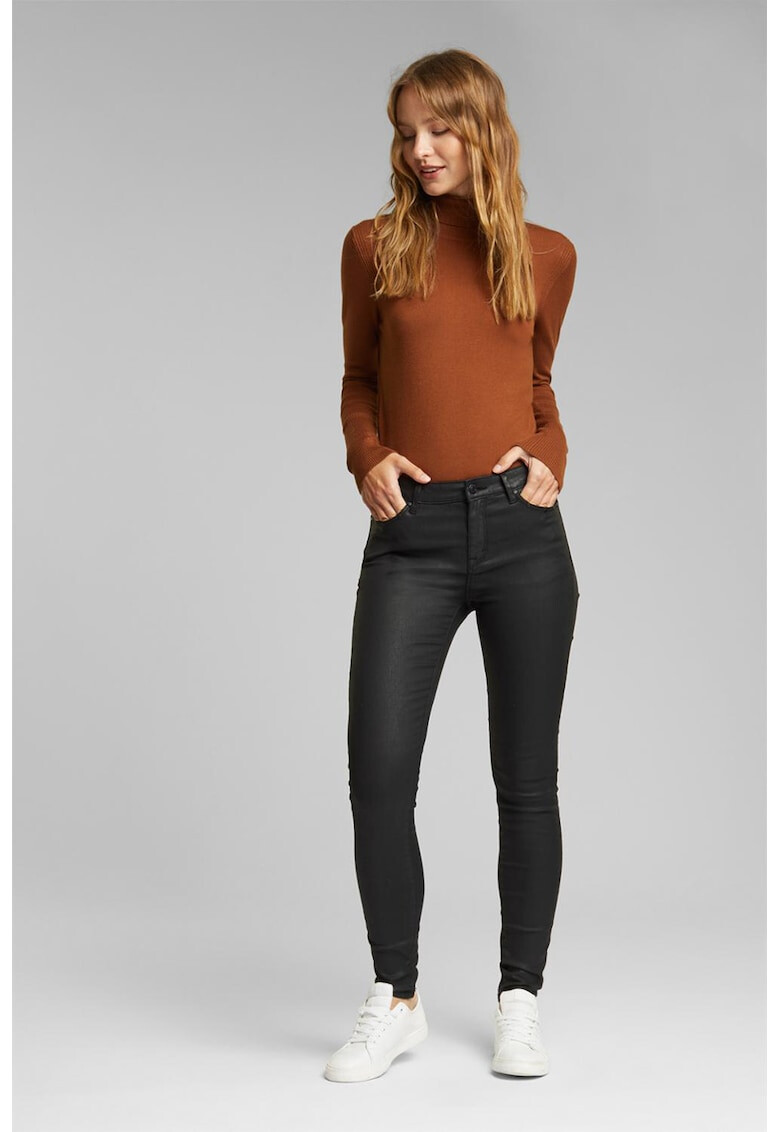 Esprit Pantaloni skinny cu aspect peliculizat - Pled.ro