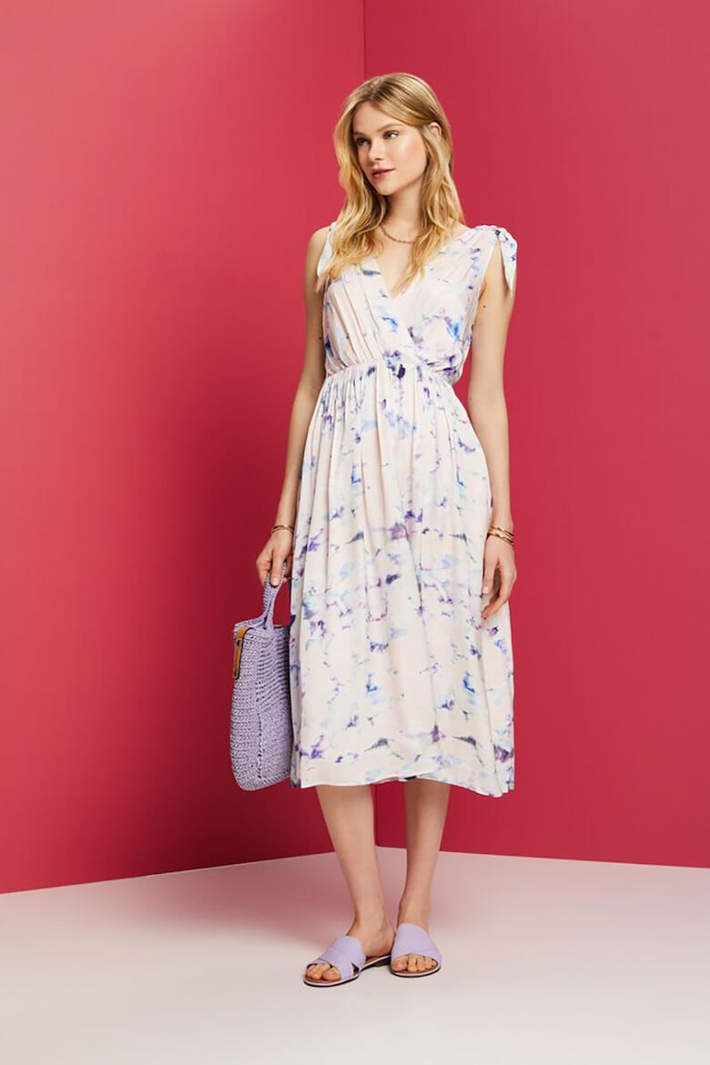 Esprit Rochie cu talie empire si imprimeu floral - Pled.ro