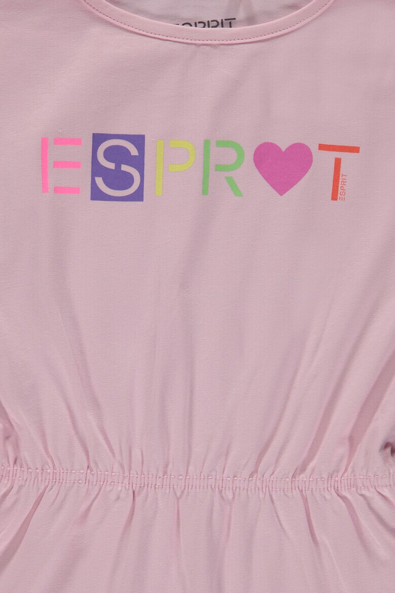 Esprit Rochie evazata cu imprimeu logo - Pled.ro