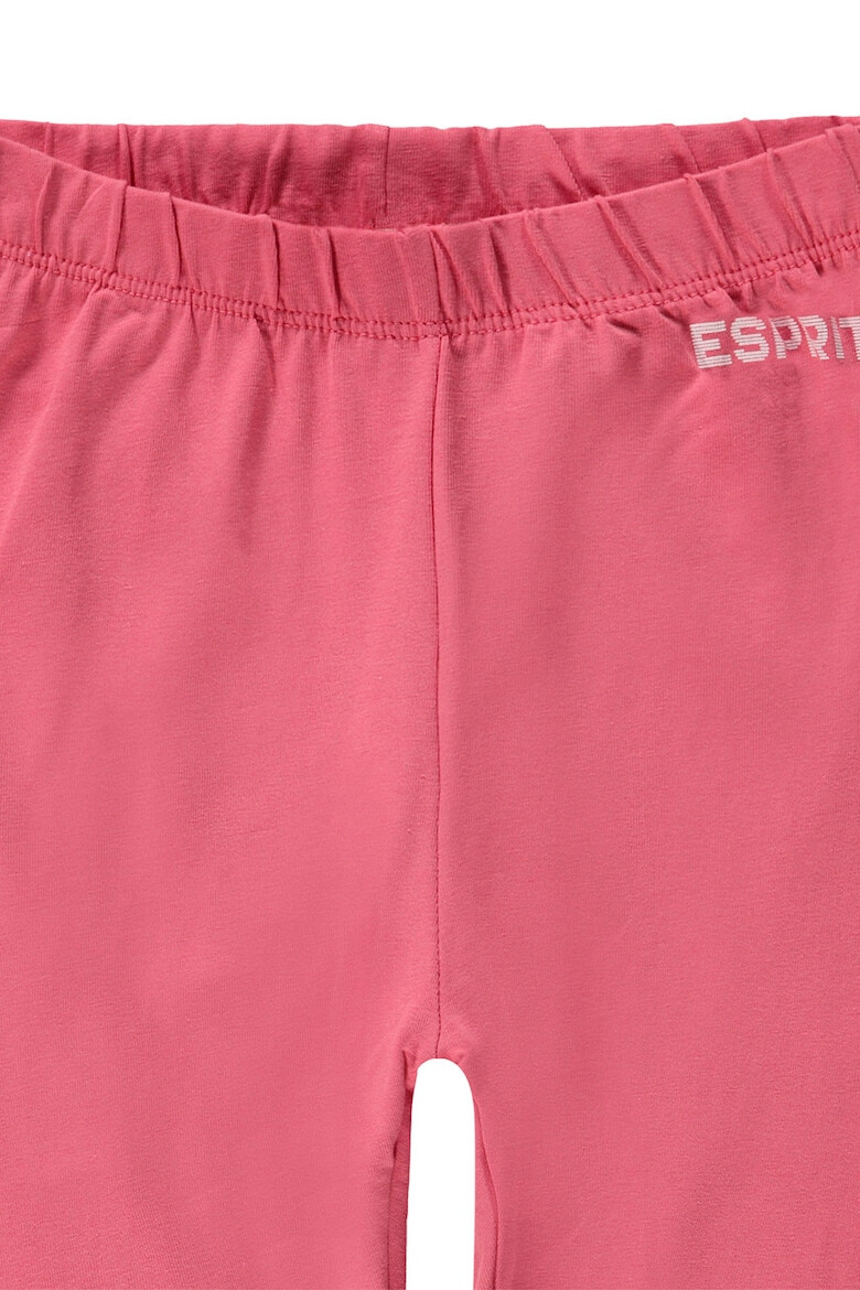 Esprit Set de pantaloni din amestec de bumbac cu imprimeu logo - 2 perechi - Pled.ro