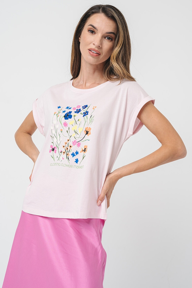 Esprit Tricou cu imprimeu floral - Pled.ro