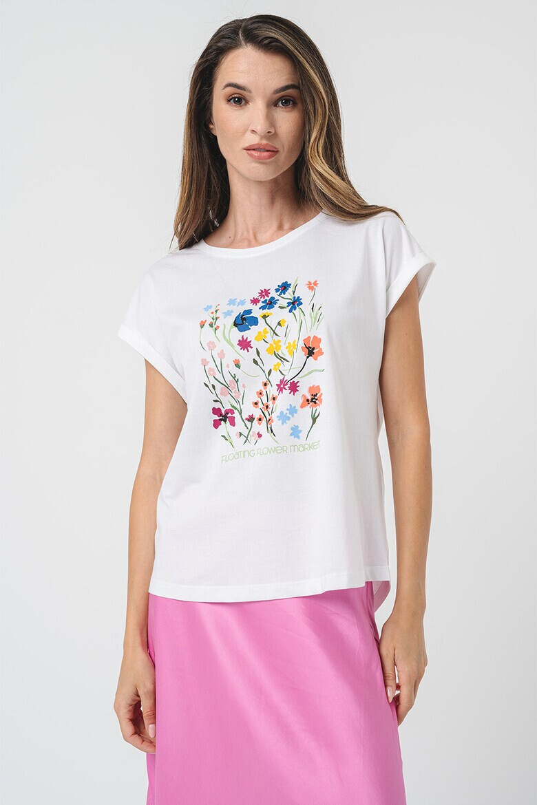 Esprit Tricou cu imprimeu floral - Pled.ro