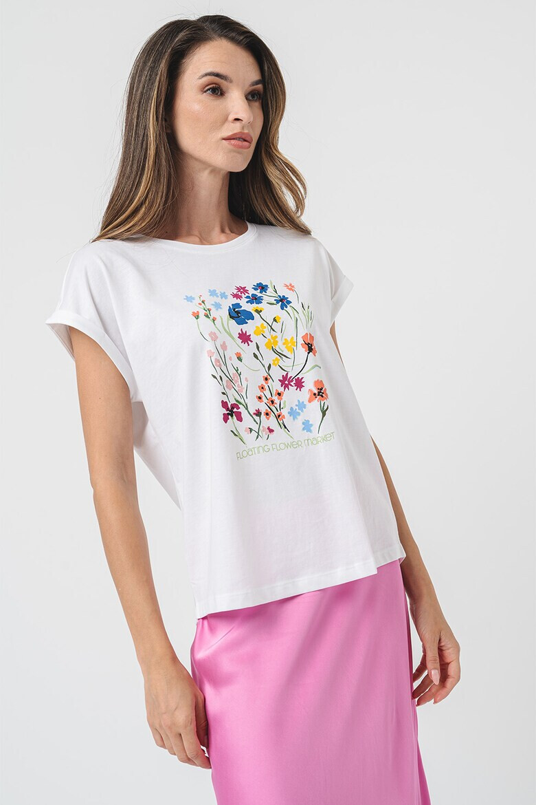 Esprit Tricou cu imprimeu floral - Pled.ro