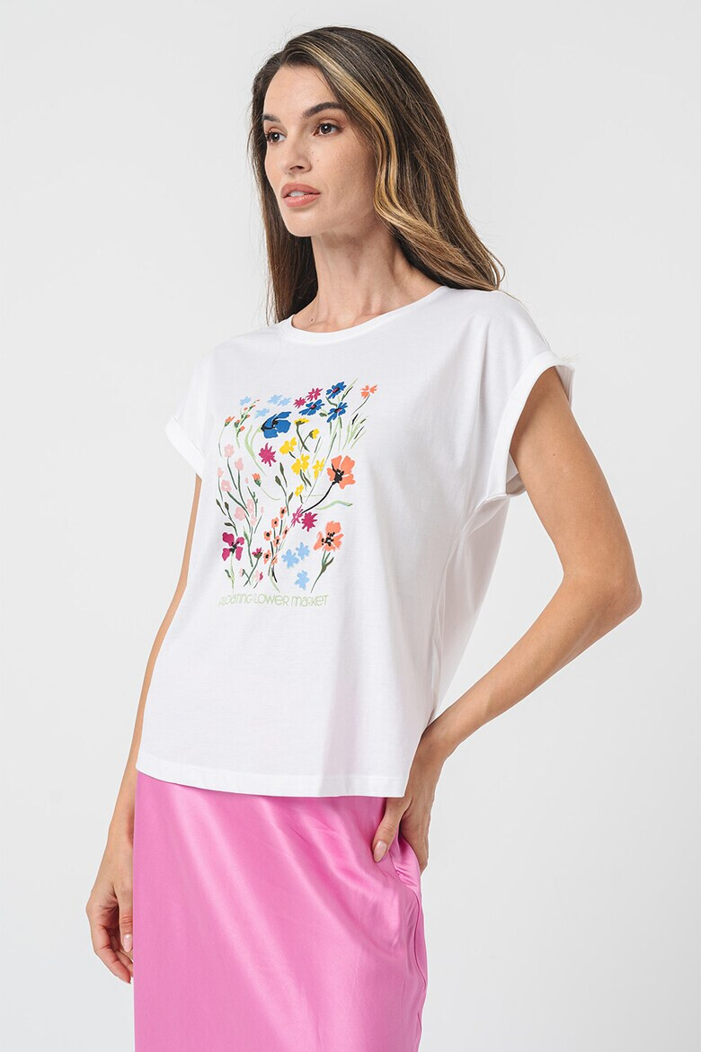 Esprit Tricou cu imprimeu floral - Pled.ro