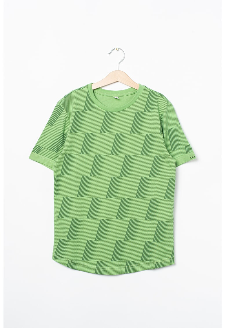 Esprit Tricou cu imprimeu geometric - Pled.ro