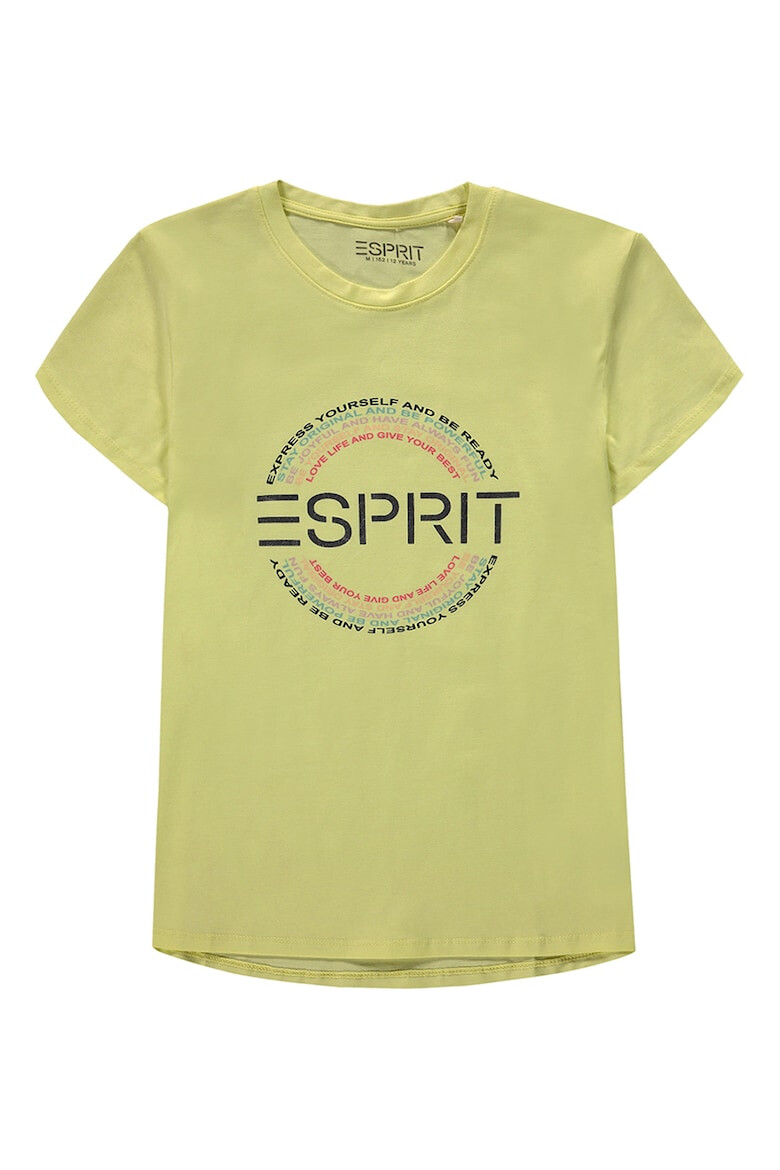 Esprit Tricou cu imprimeu logo - Pled.ro