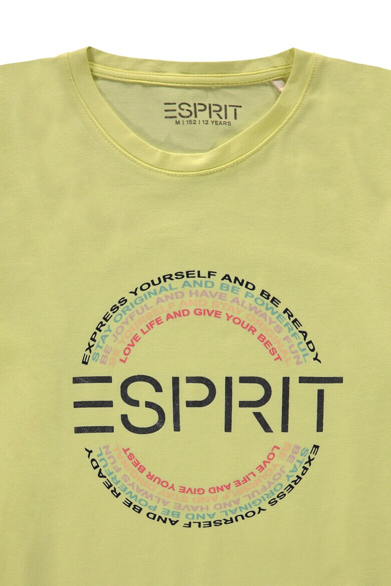 Esprit Tricou cu imprimeu logo - Pled.ro