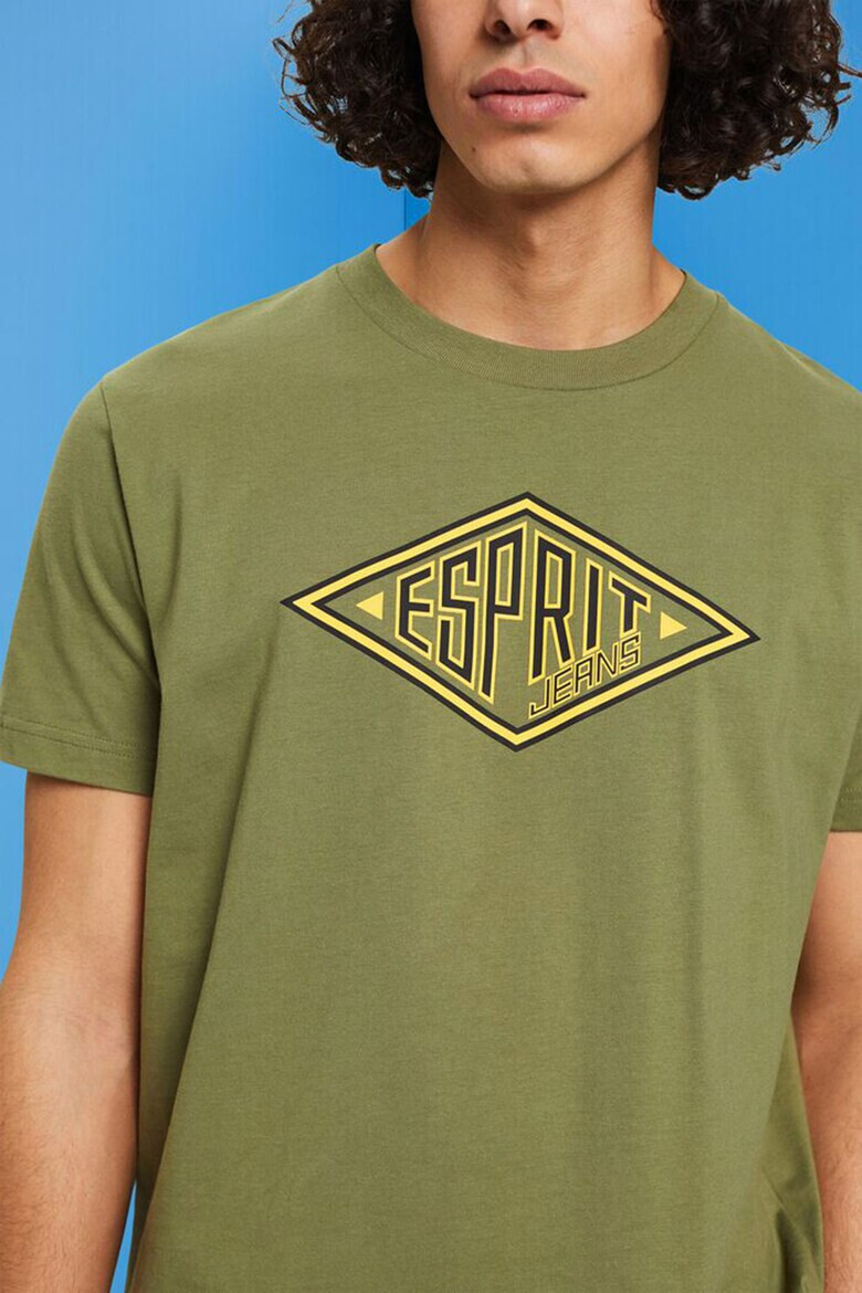 Esprit Tricou cu imprimeu logo - Pled.ro