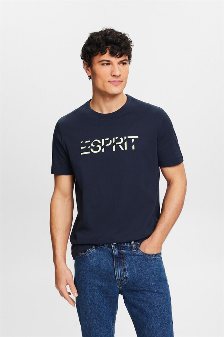 Esprit Tricou de bumbac cu imprimeu logo - Pled.ro