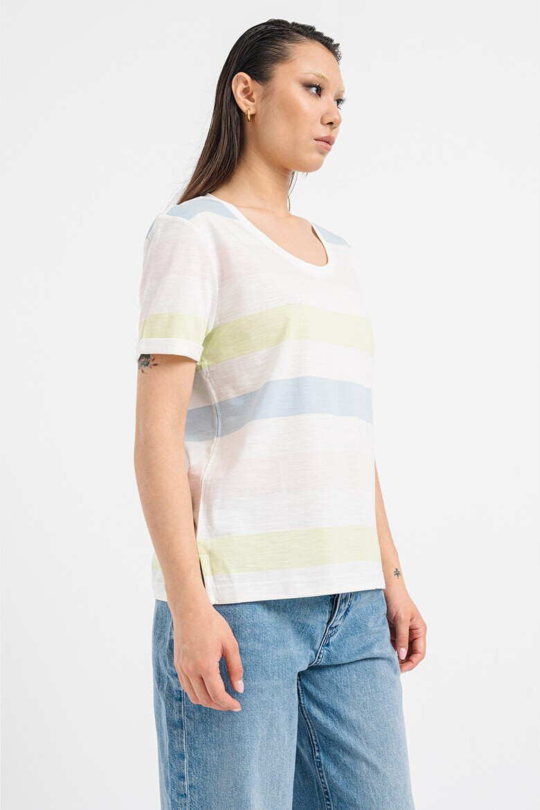 Esprit Tricou de bumbac cu model in dungi - Pled.ro