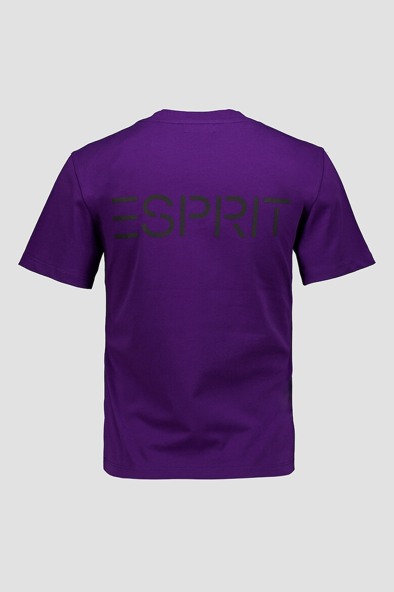 Esprit Tricou din bumbac cu imprimeu logo - Pled.ro