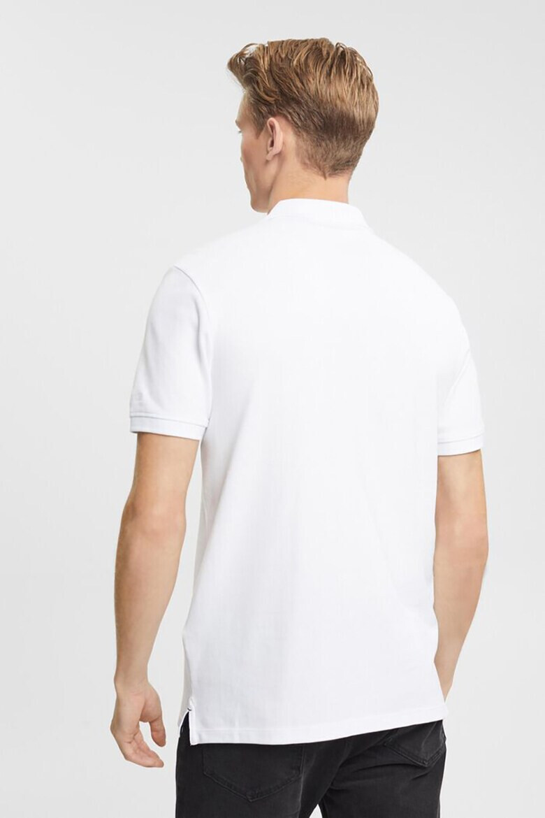 Esprit Tricou polo cu model uni - Pled.ro