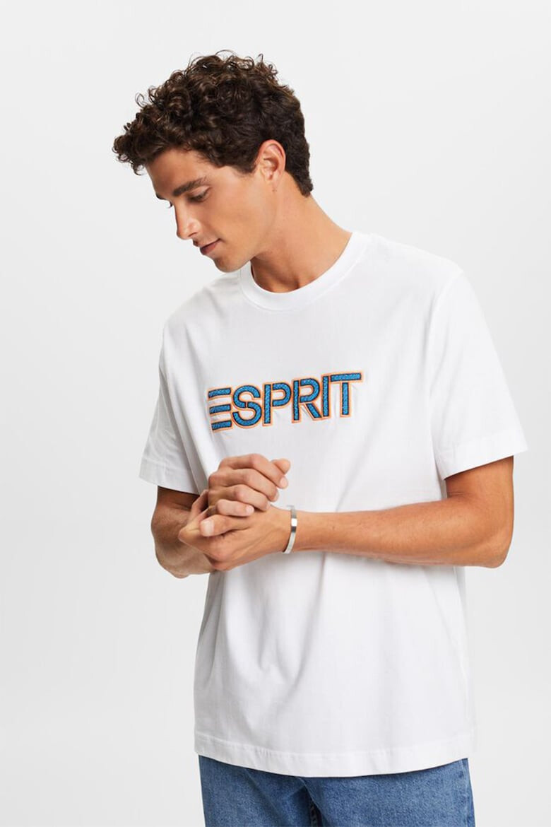 Esprit Tricou relaxed fit cu logo - Pled.ro