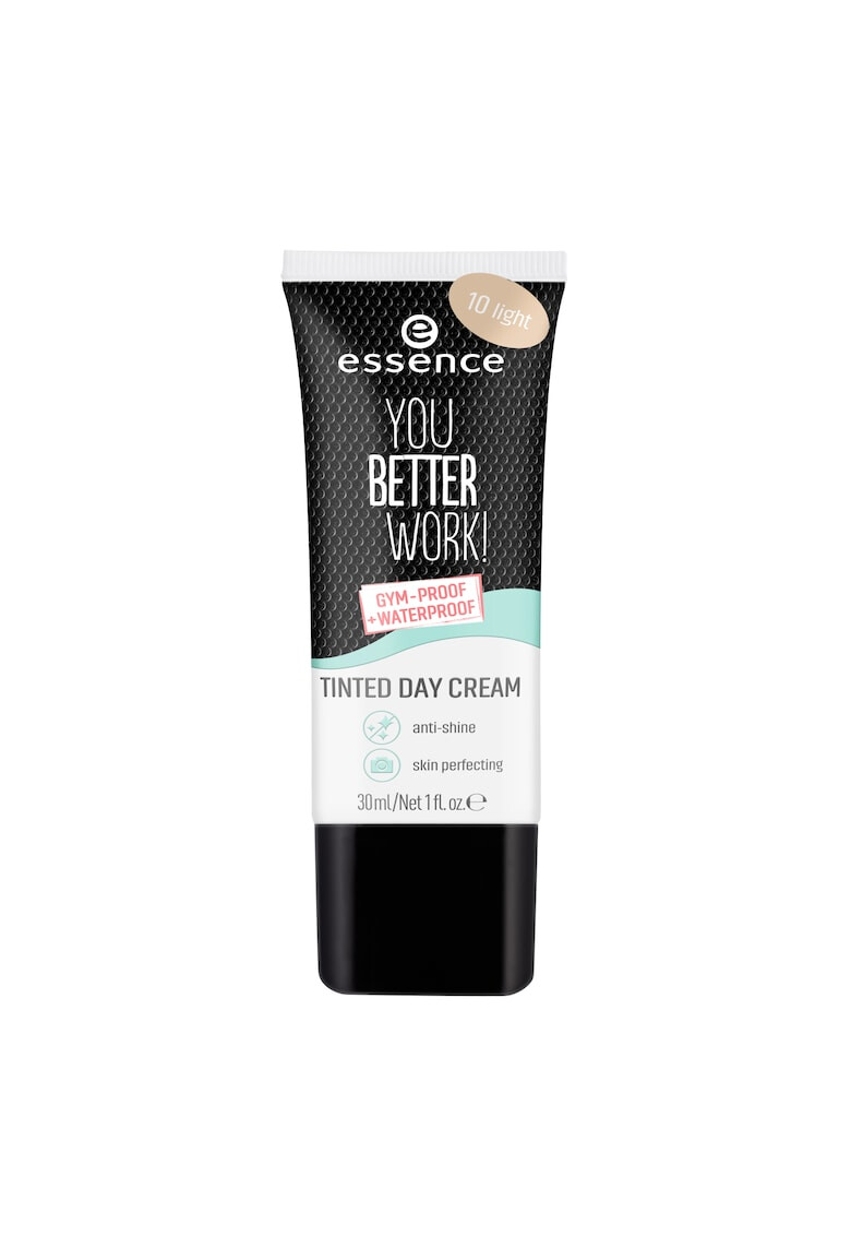 Essence Crema nuantatoare you better work! tinted day cream 10 light nude 30 ml - Pled.ro