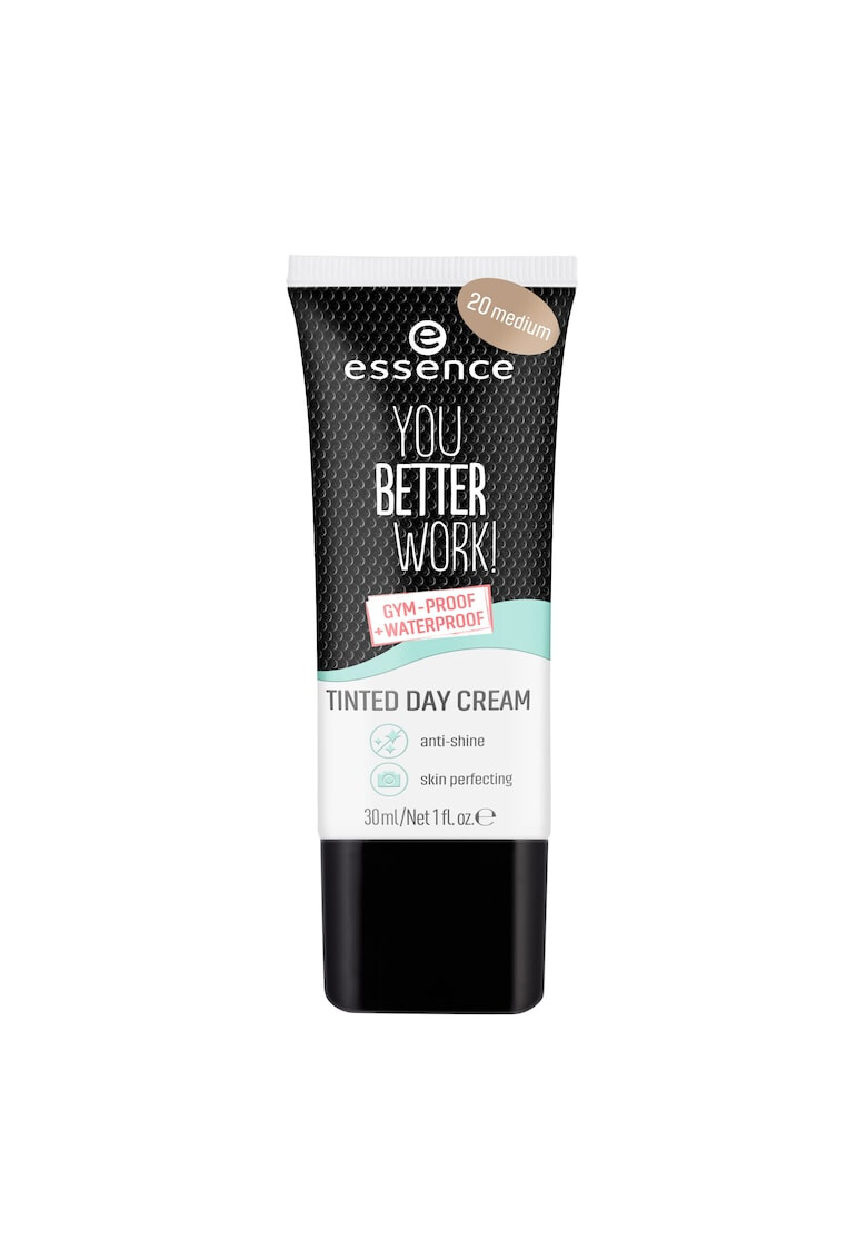 Essence Crema nuantatoare you better work! tinted day cream 20 medium nude 30 ml - Pled.ro