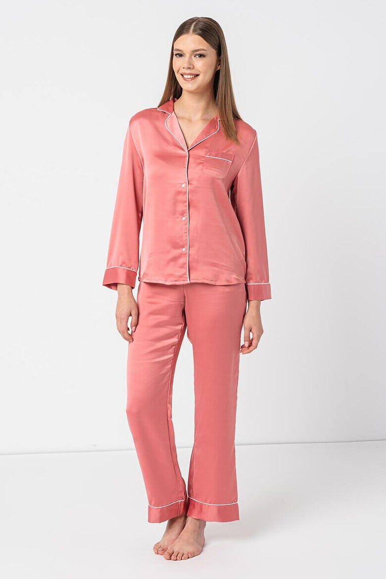 Etam Bluza de pijama cu aspect satinat Gia - Pled.ro