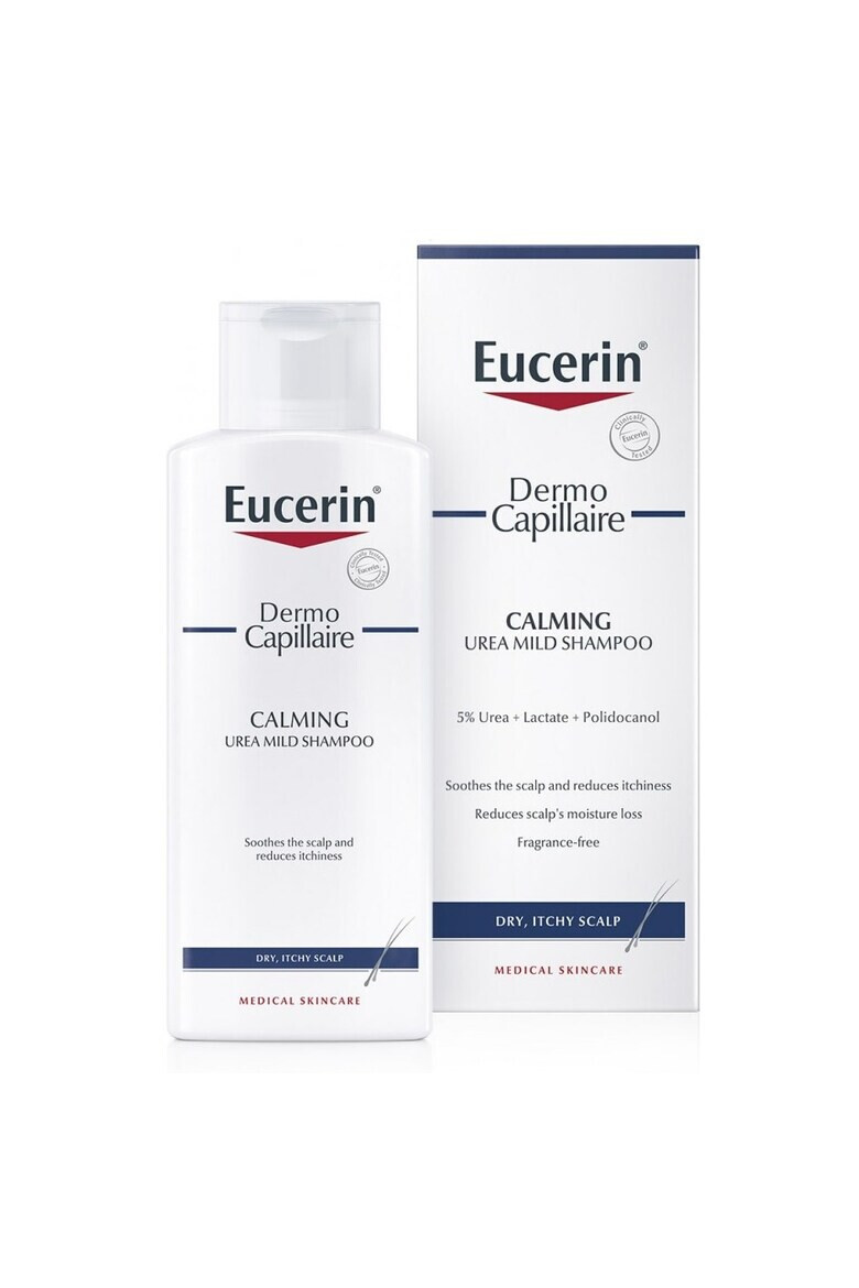 Eucerin Sampon pentru calmarea scalpului cu 5% Uree Dermo Capillaire 250 ml - Pled.ro