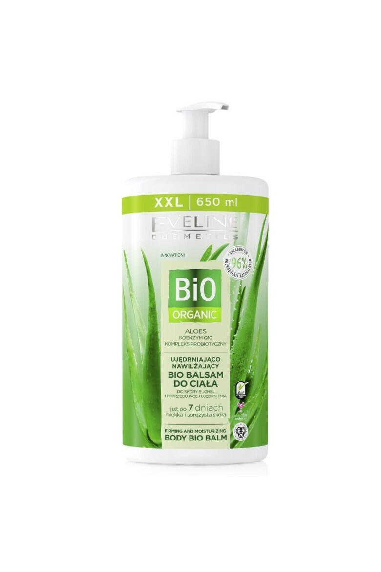 Eveline Cosmetics Balsam de corp Bio Organic Aloe 650 ml - Pled.ro