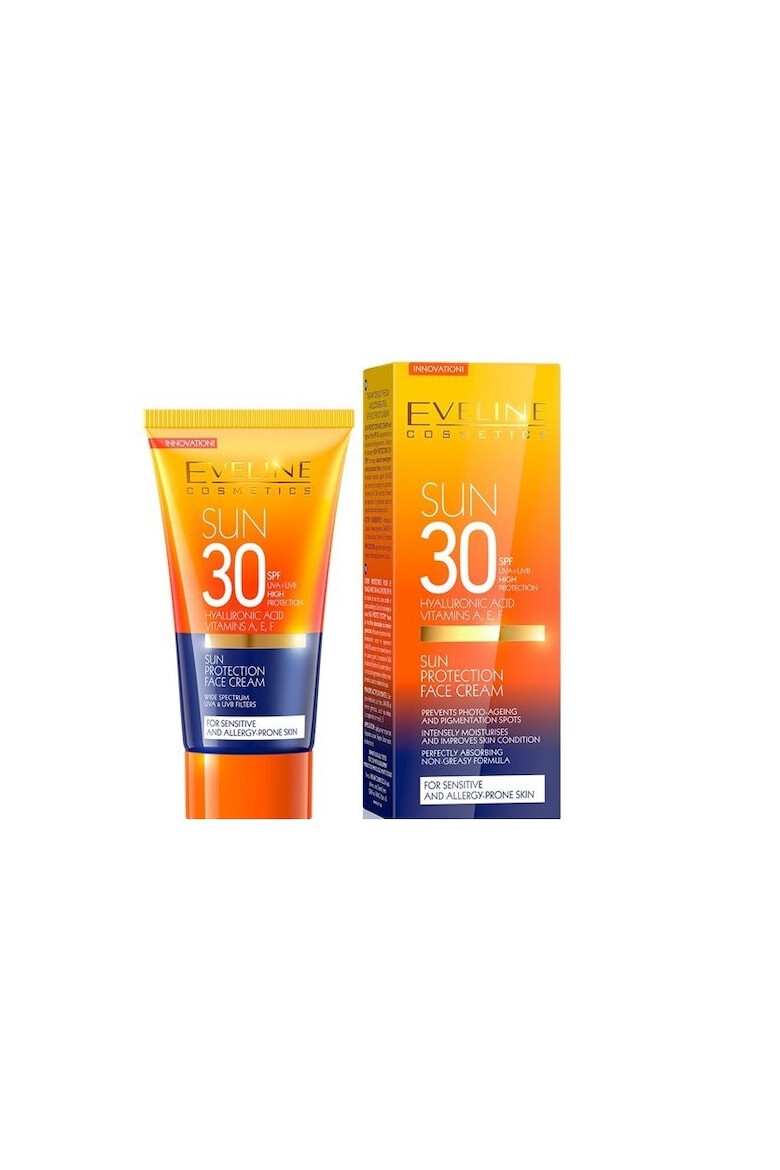 Eveline Cosmetics Crema de fata cu protectie solara SPF 30 + 50 ml - Pled.ro