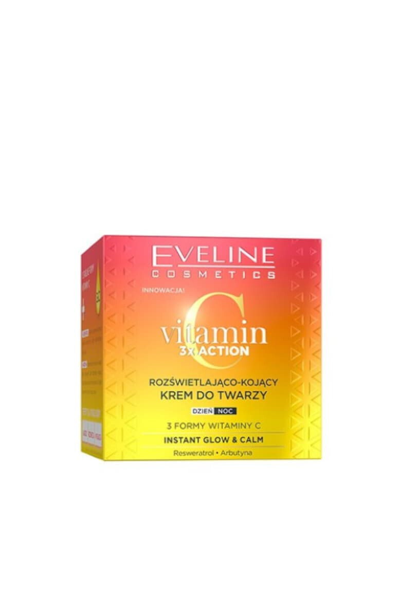 Eveline Cosmetics Crema de fata iluminatoare si linistitoare VIitamin C 3X ACTION 50 ml - Pled.ro