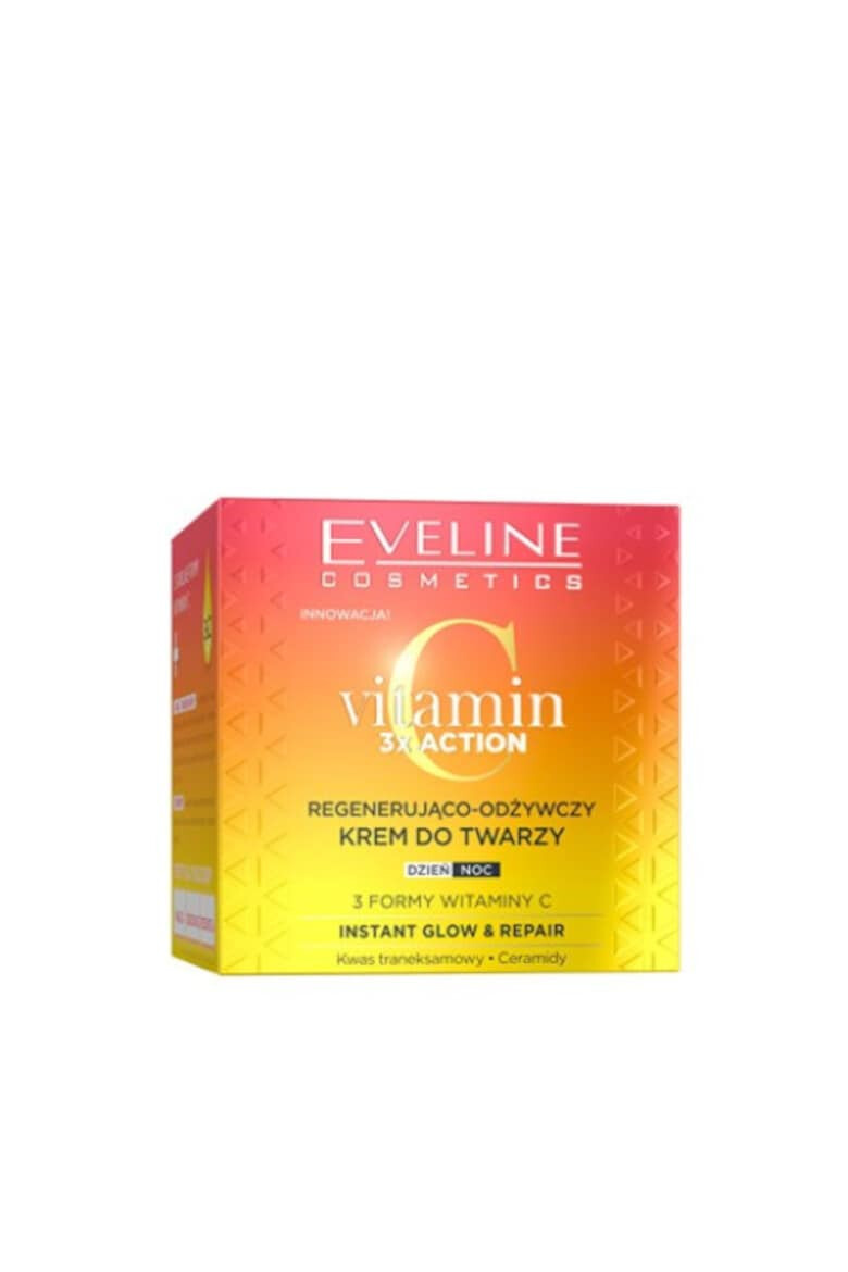 Eveline Cosmetics Crema de fata regeneranta si hranitoare VIitamin C 3X ACTION 50 ml - Pled.ro