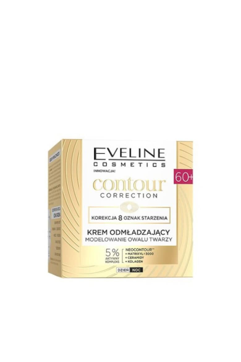 Eveline Cosmetics Crema de intinerire si modelare a ovalului facial Contour Correction 60+ 50 ml - Pled.ro