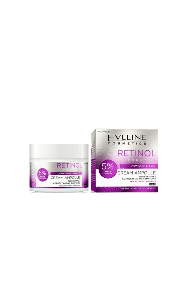 Eveline Cosmetics Crema de noapte pentru primele riduri Retinol Therapy 50 ml - Pled.ro