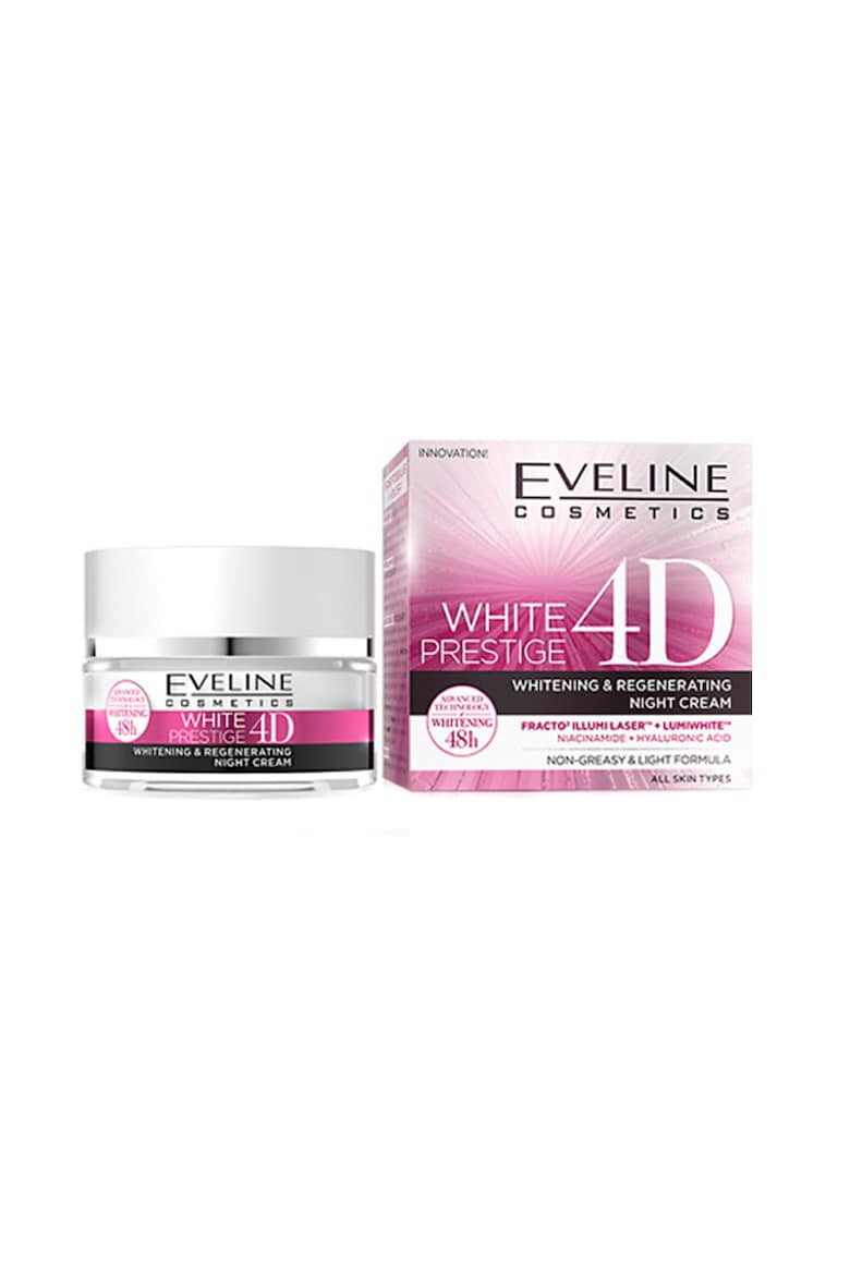 Eveline Cosmetics Crema de noapte White Prestige 4D femei 50 ml - Pled.ro