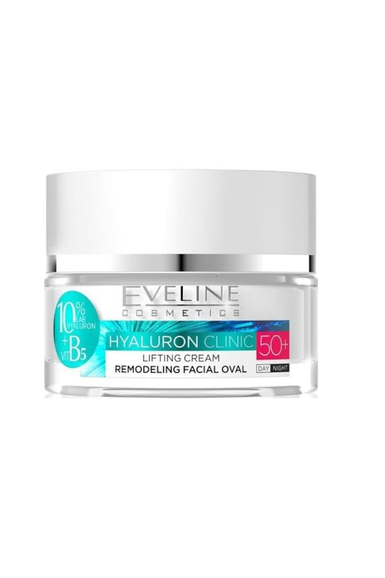 Eveline Cosmetics Crema tonifianta SPF 8 New Hyaluron Clinic 50+ 50 ml - Pled.ro