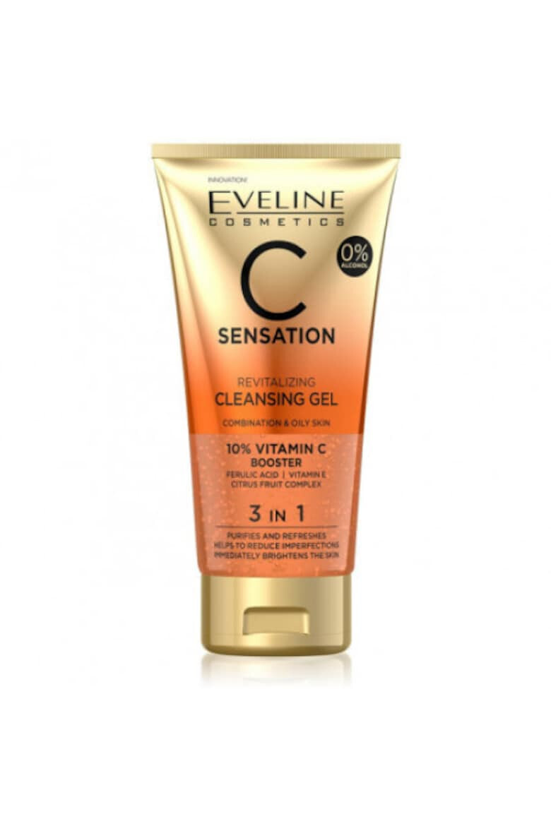 Eveline Cosmetics Gel revitalizant curatare ten 3 in 1 C Sensation 150 ml - Pled.ro