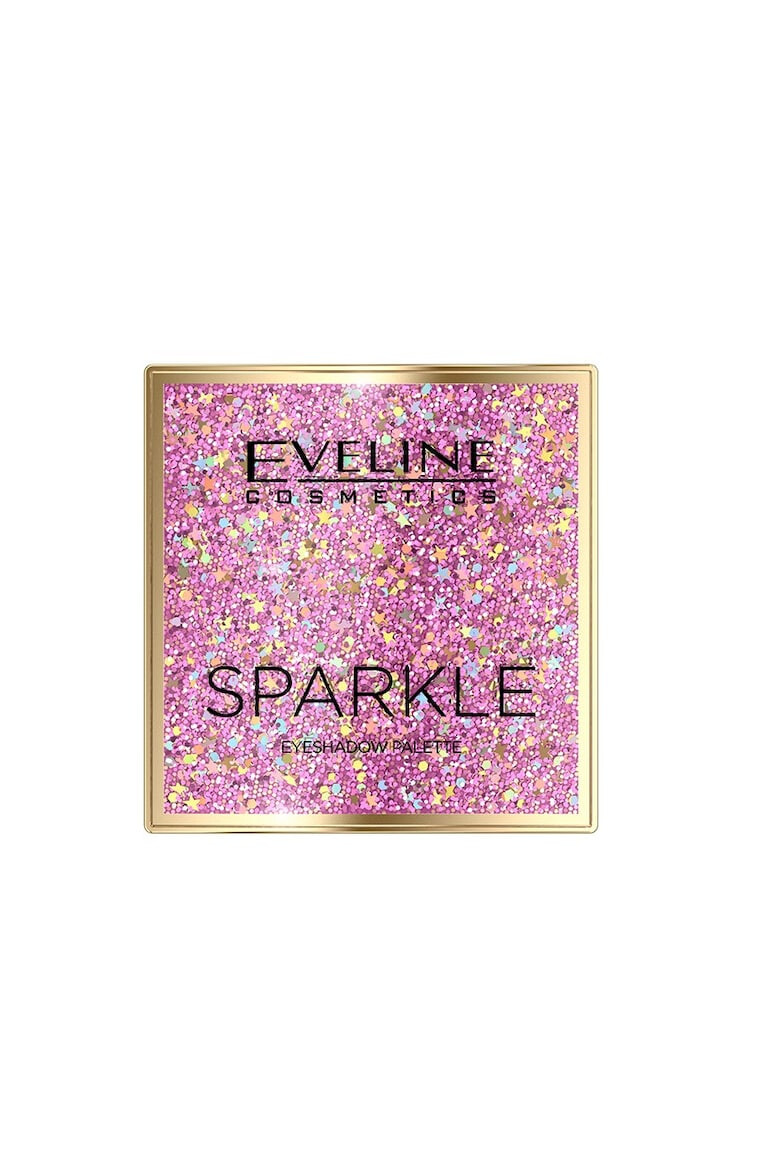 Eveline Cosmetics Paleta Farduri Pentru Ochi Sparkle Eyeshadow Palette 9 nuante 19.8 g - Pled.ro